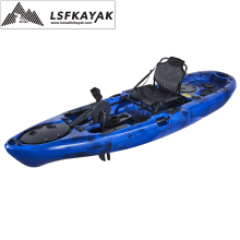 Alibaba online trade show wholesale 10ft plastic fishing kayak with pedal